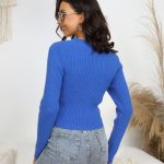 clothing Elegant Knitwear round neck long sleeve v neck bodycon sweaters women pullover jumpers