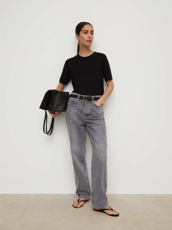 spring summer casual basic knitwear o-neck short sleeve loose knitted women elegant sweaters
