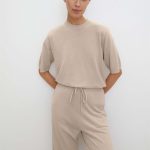 spring summer casual basic knitwear o-neck short sleeve loose knitted women elegant sweaters