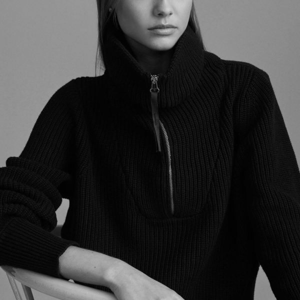 Fashion Autumn Winter Warm Pure Color High Collar Pullover Knitted Sweater Women Wool Knitwear