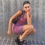 high quality halter backless sexy women skirts summer beach outfits sleeveless knitted gradient color long strap dress