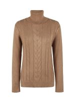 autumn winter thicken twisted knitwear solid color casual vintage turtleneck women warm sweaters