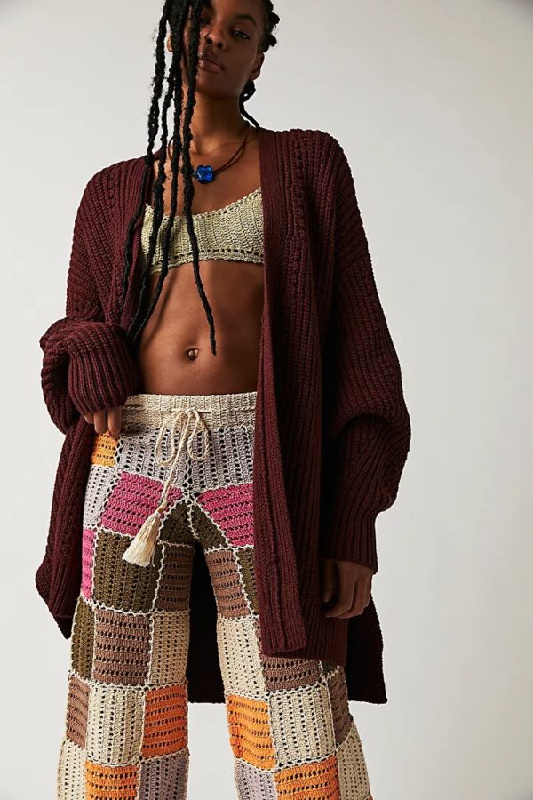 High quality solid color oversize cardigans loose knitted fall winter long sleeve thicken women elegant sweaters coa