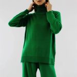 pure color sweaters designer two piece set women two piece set women clothing knitwear loungewear set