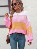 clothing hollow out knitted sweaters women pullover casual solid color ladies holiday jumpers