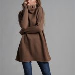 New arrival rolled collar jumper casual loose pure color winter autumn long sleeve women sweaters