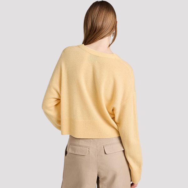 Heavy weight Spring autumn women's cardigan solid color casual cashmere Knitwear mujer single-breasted sweater