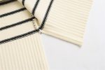 New arrivals autumn winter casual thicken knitwear Half zipper turtleneck loose striped knitted sweater for women