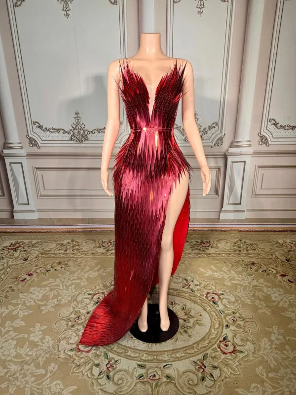 ZD Women's 2025 Trending Sexy A-Line Nightclub Dress Sequin-Adorned Appliques Birthday Gown Beading Embroidery Wholesale Parties