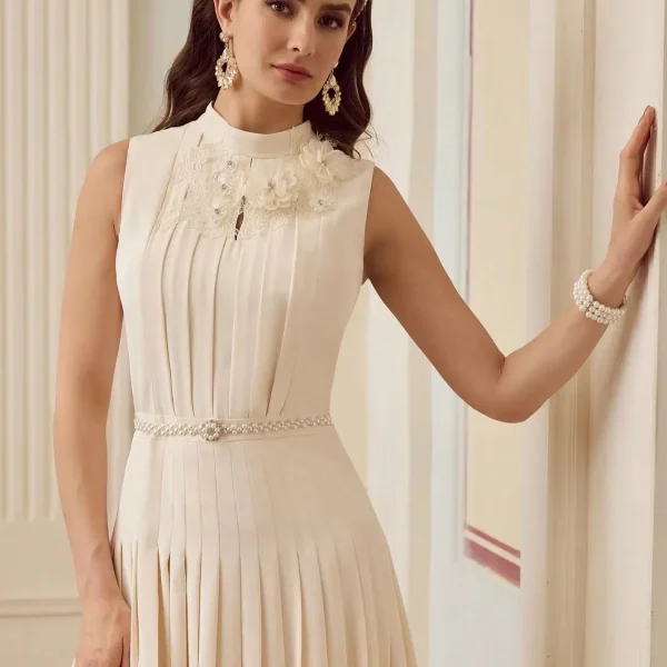 Wholesale Women's Evening Party Long Elegant Lace Dress Bridesmaid Wedding Mother of Bride Casual Dresses